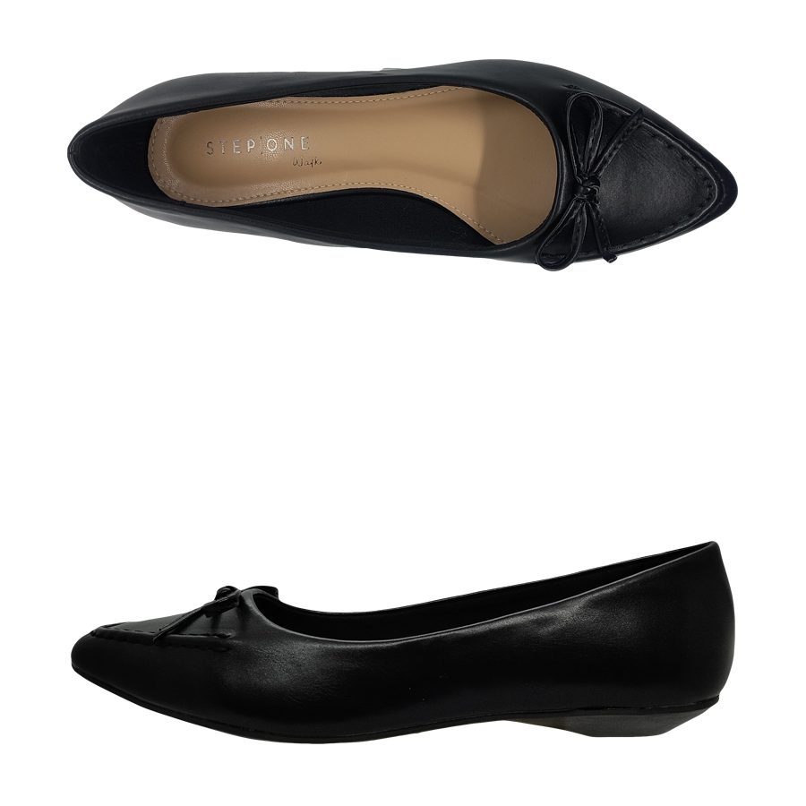 Payless Step One Walk Women's Pointed Bow Flat